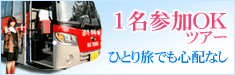 １名参加可能ツアー