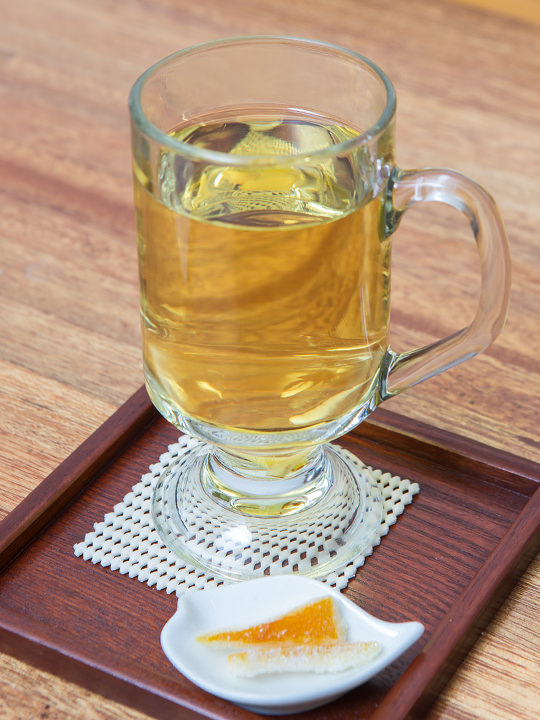 風邪にも効くとされる「木蓮花茶」口の中に花の香りがふわあっと広がります