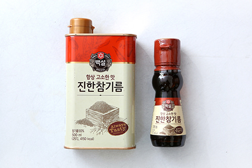 ごま油
320ml 7,000ウォン ごま油
320ml 7,000ウォン