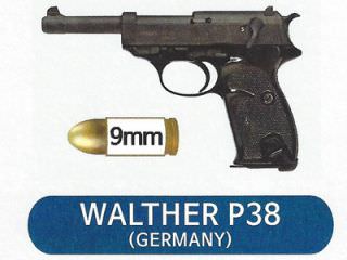 WALTHER P38 口径：９ｍｍ 製造国：ドイツ 10発 40,000ウォン