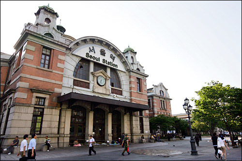 改修前のソウル駅・旧駅舎