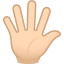 :hand_splayed_tone1: 🖐🏻