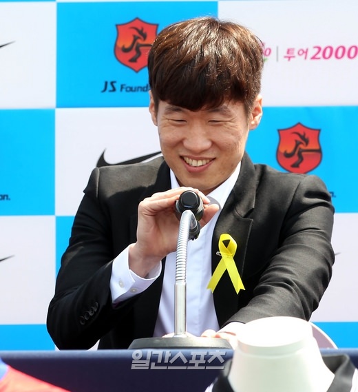 W杯サッカー＞「責任意識の共有を」…朴智星が韓国代表選手に助言