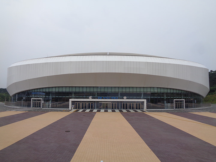 フィギュア・ショートトラック・スピードスケート競技場「江陵アイスアリーナ」
