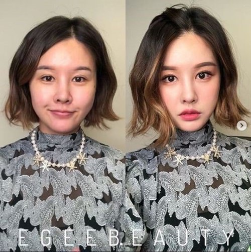パク ウンジすっぴんと化粧後を公開 の写真 韓国ソウルの芸能ニュース 韓国旅行 コネスト