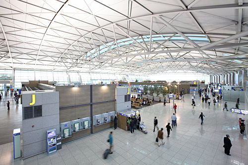 仁川国際空港 第１旅客ターミナル 出発ロビー