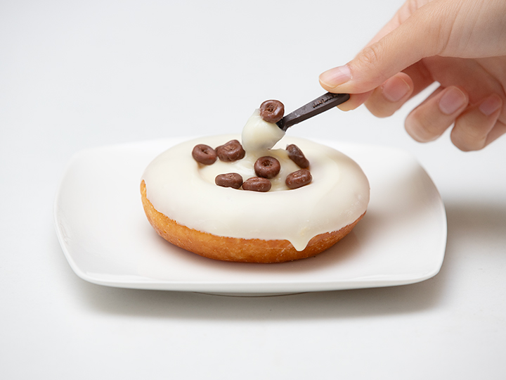 「すくって食べるビヨットチョコリング」3,100ウォン COPYRIGHT©konest