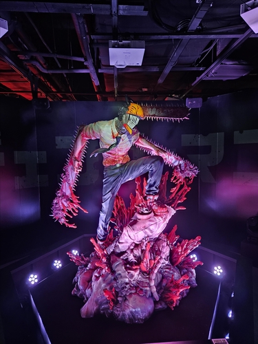 韓国で日本のアニメ展相次ぎ開催 チェンソーマン・エヴァンゲリオン