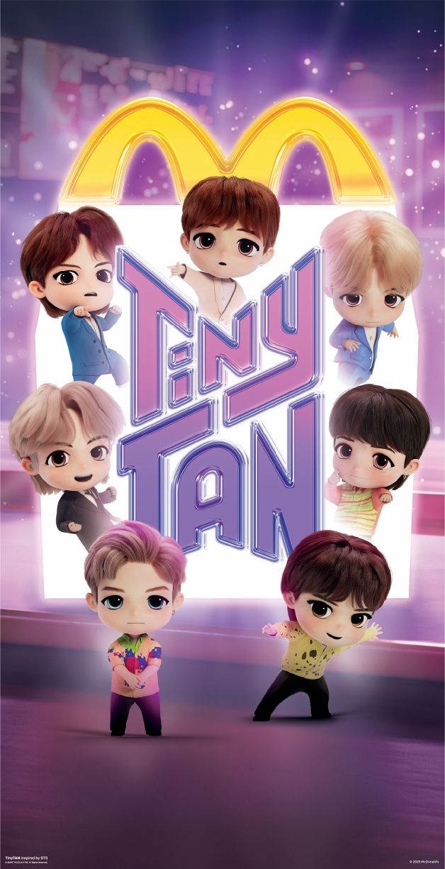 BTS マック マクドナルド McDonald's Tinytan x BTS 2025 Happy Meal Toys Sets(1-14
