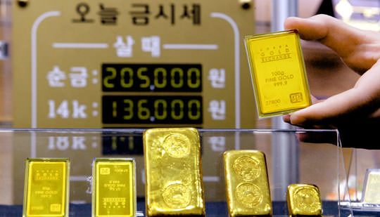 写真】純金3．75グラムが20万5000ウォン…過去最高 | 韓国の