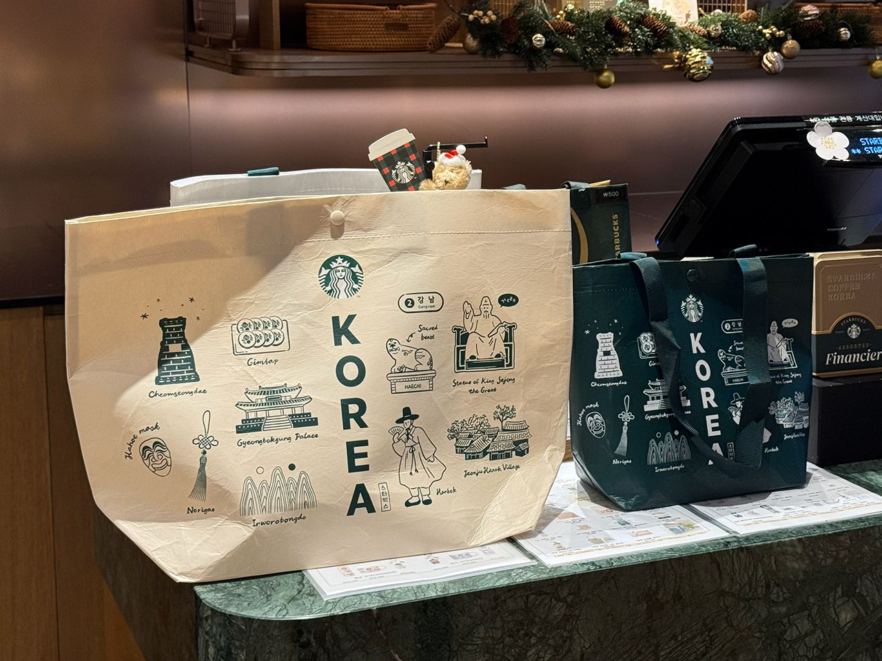 韓国スタバでしか買えないオリジナルエコバッグ登場！ | NOW！ソウル