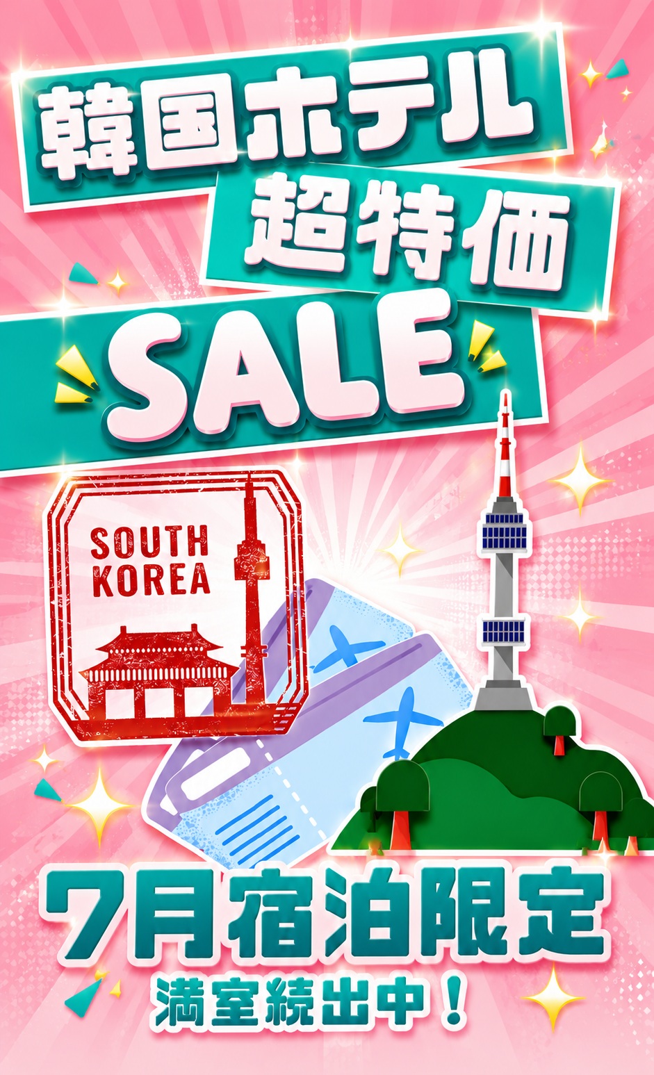 韓国ホテル格安予約｜韓国ホテル予約「コネスト」