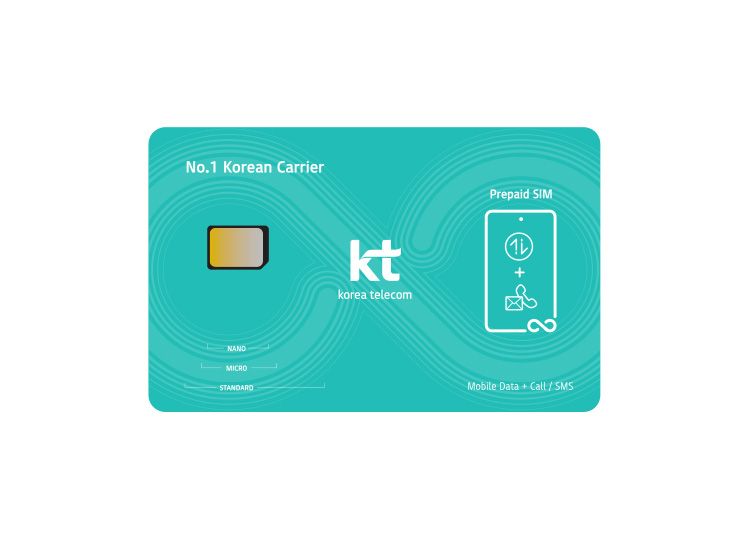 KT プリペイドSIM データ無制限・通話可能(１~30日)｜韓国オプショナルツアー予約 「コネスト」