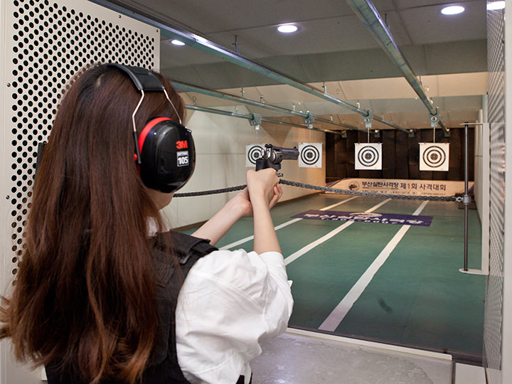 釜山(プサン)実弾射撃場