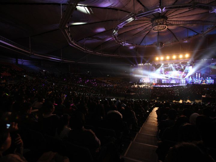 KSPO DOME 과거 시상식 사진
