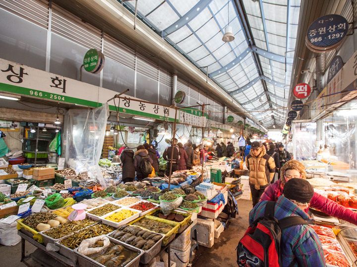 ソウル東部 市場巡り(半日)