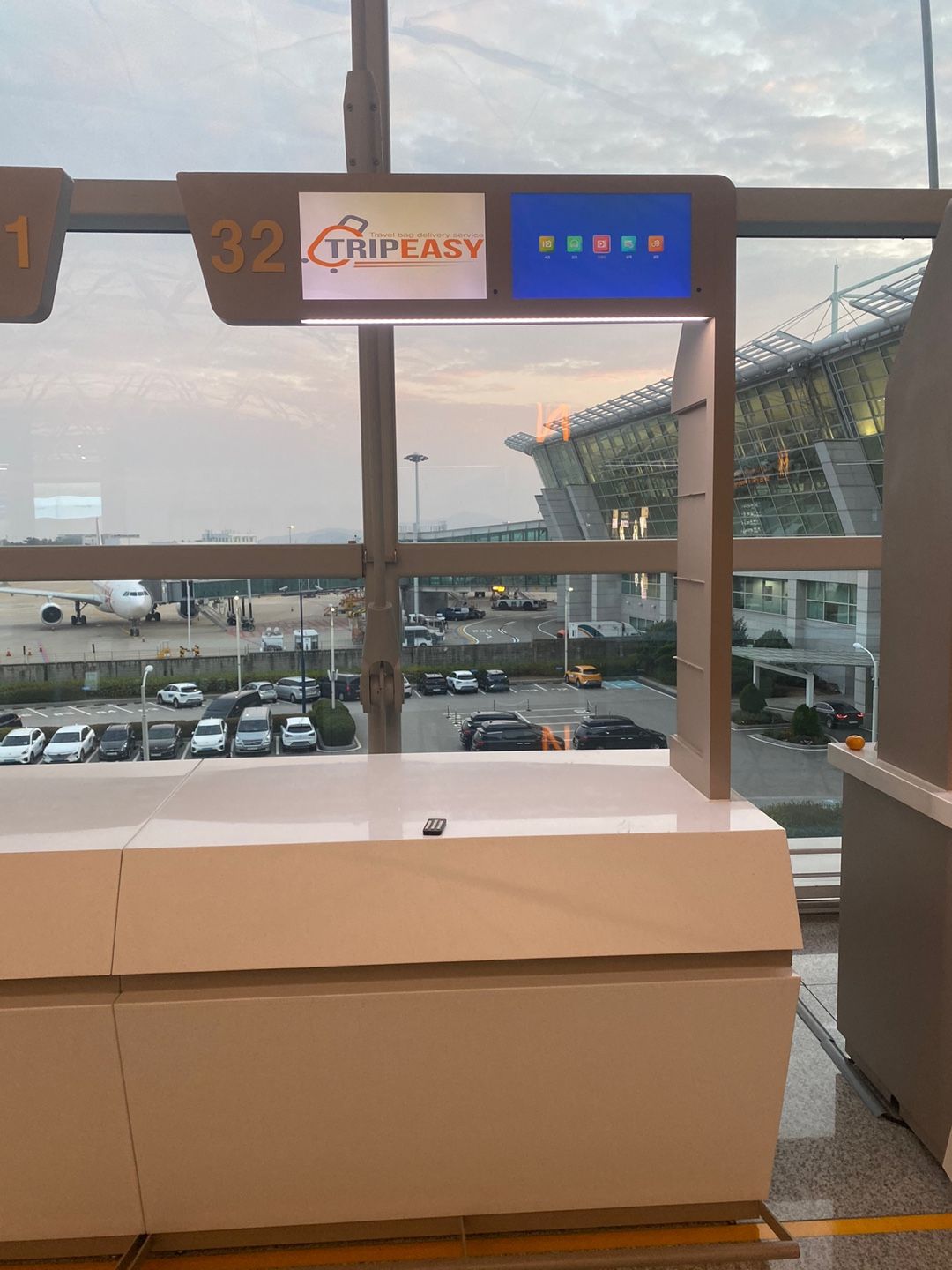 仁川国際空港第１ターミナルカウンター