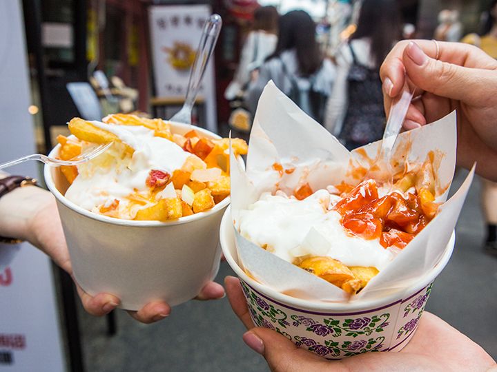 屋台フードも持ち込み禁止