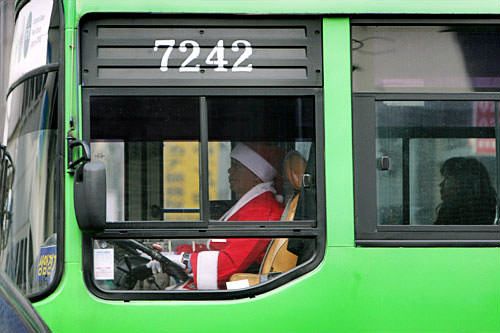 クリスマスにはこんな趣向も