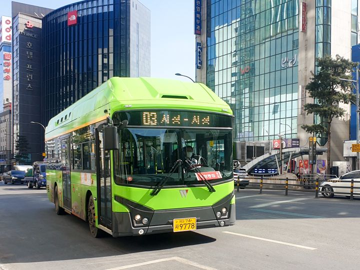 ソウルの市内バス 韓国の交通 韓国旅行 コネスト