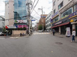 三つ又を直進