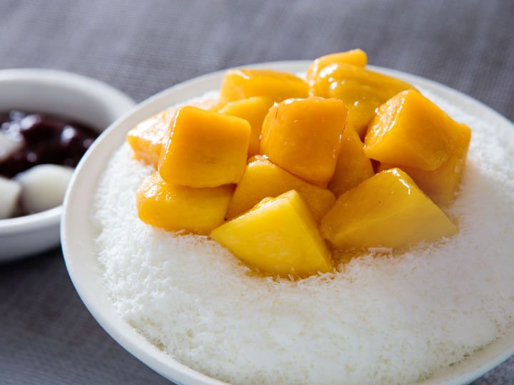 ユンホがお気に入りの「マンゴーかき氷」