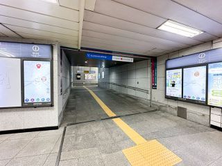 漢江鎮(ハンガンジン)駅から地下直結
