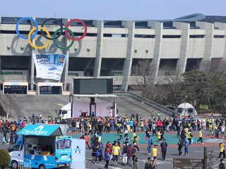 ソウル国際マラソンの様子