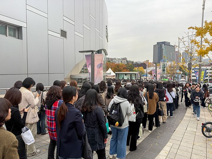 コンサートの時は長蛇の列が