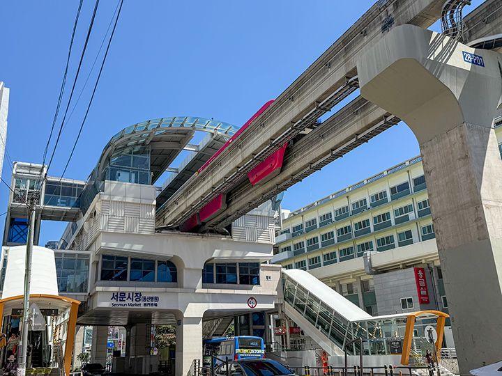 「西門市場駅」