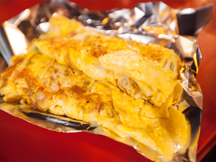 ほっこりする素朴さが魅力だけど巨大な玉子焼き