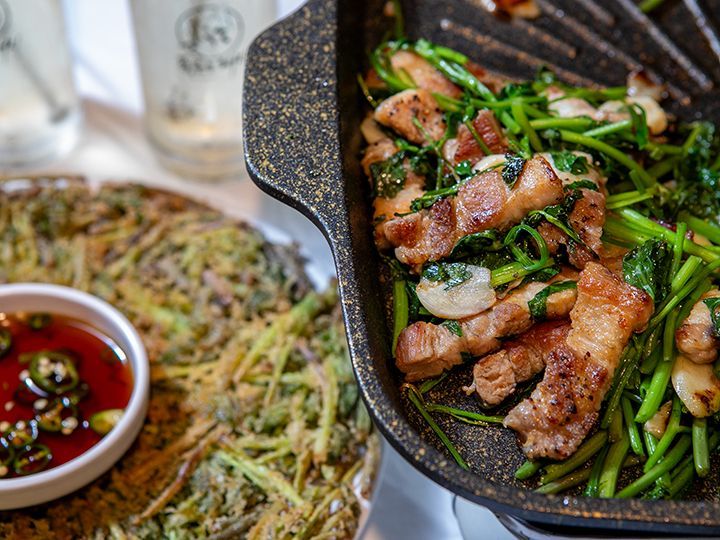 香味野菜を使ったヘルシーメニューで女子旅にもぴったり