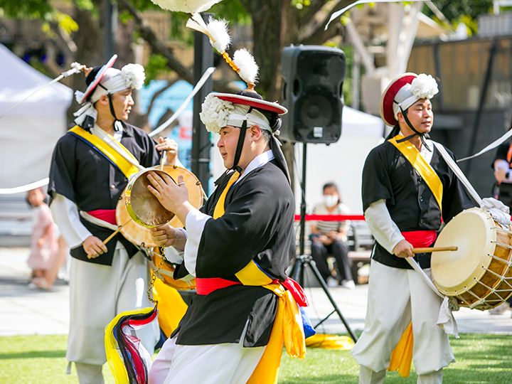 サムルノリの一団