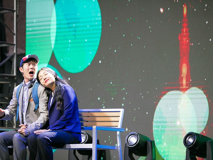 小劇場のワンシーンも