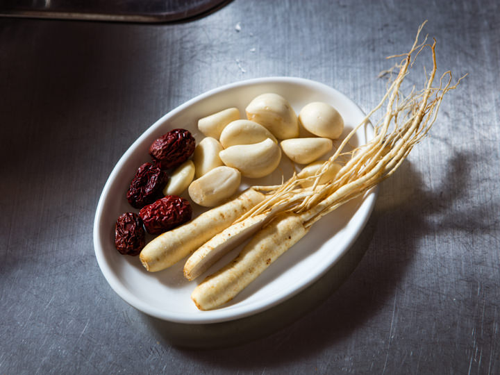 高麗人参とナツメ