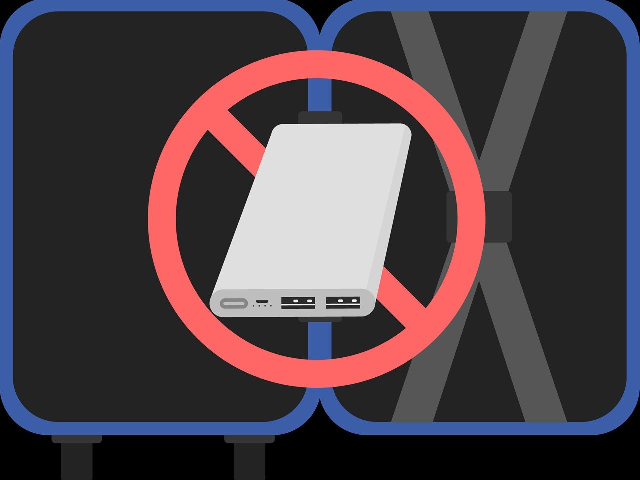 スーツケースに入れて
預けてはダメ!