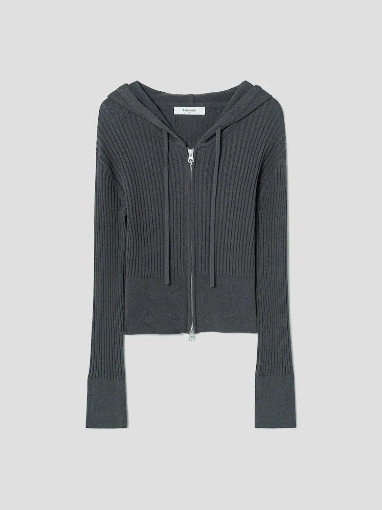 リブフード ジップアップカーディガン
59,900ウォン