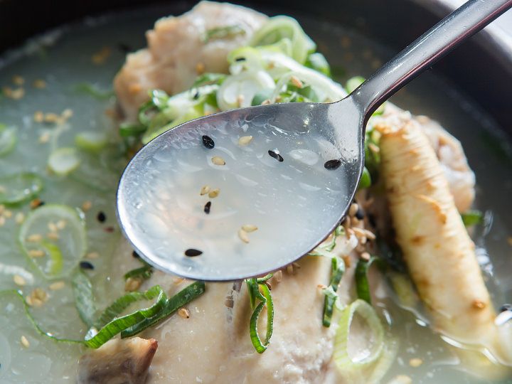 さっぱりしたスープが美味