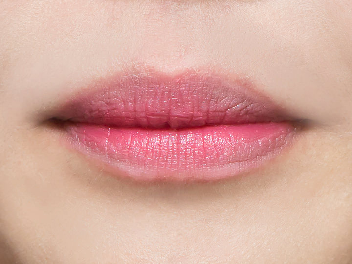 ティントを一度塗りした様子