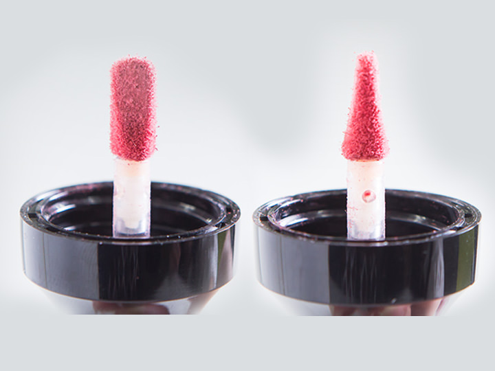 (左から)アプリケーター前面、側面