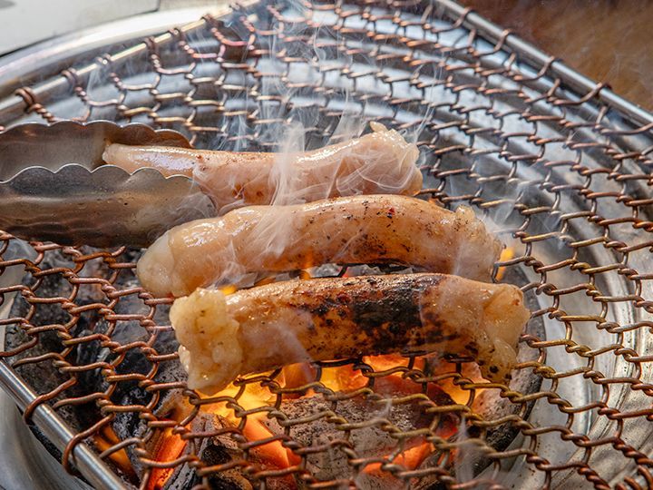 シマチョウ(牛の大腸)