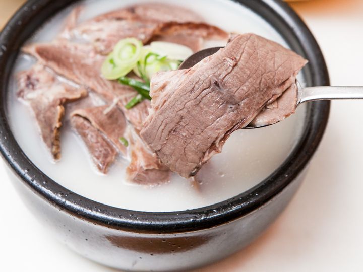 通常のソルロンタンでも、お肉が充実