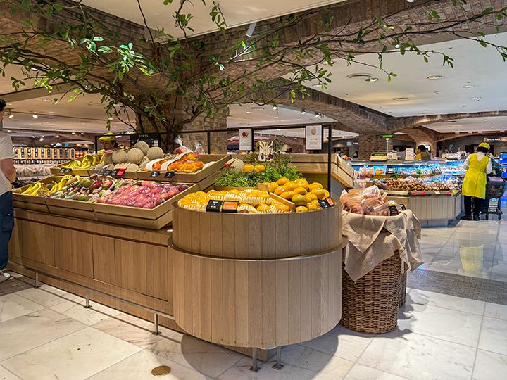 地下１階：食品売り場(デパ地下)