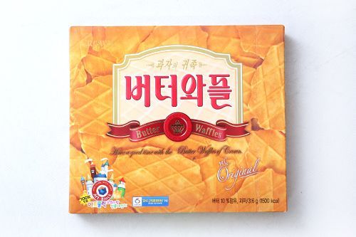 「バターワッフル」
1箱4,580ウォン