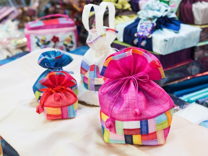 ポジャギの巾着