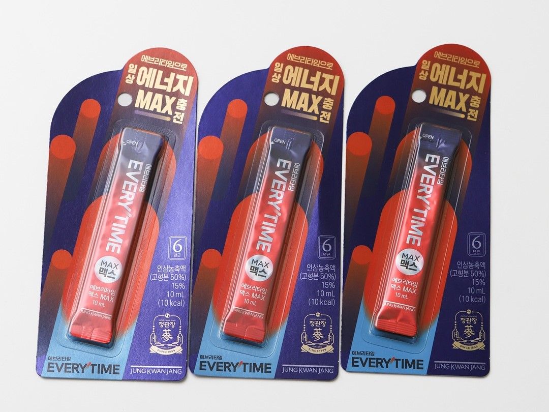 「エブリタイムマックス」
1個 3,500ウォン