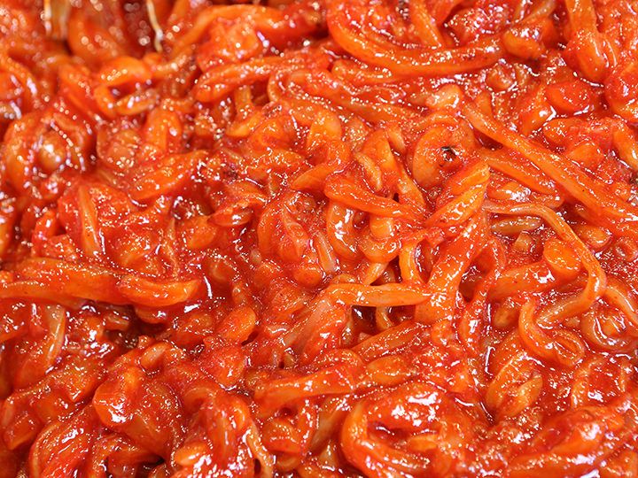 実はキムチじゃない!?イカの塩辛(チョッカル)