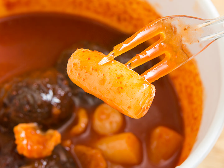 甘辛ダレとの相性抜群のお餅