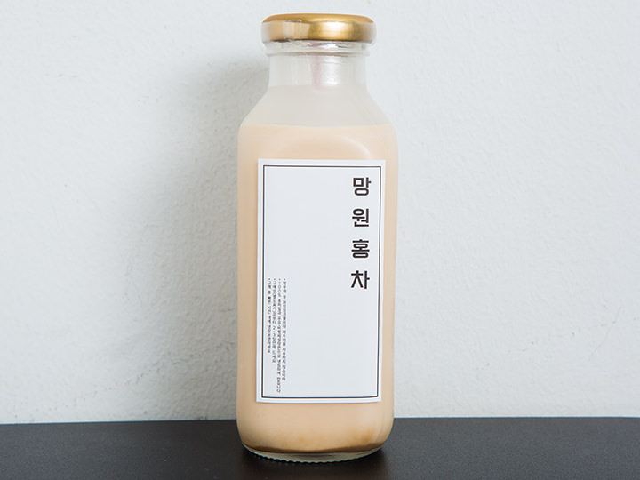 数量限定販売されているミルクティー｢望遠(マンウォン)紅茶｣