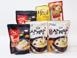 インスタント参鶏湯(サムゲタン)、参鶏湯に入れる韓方各種